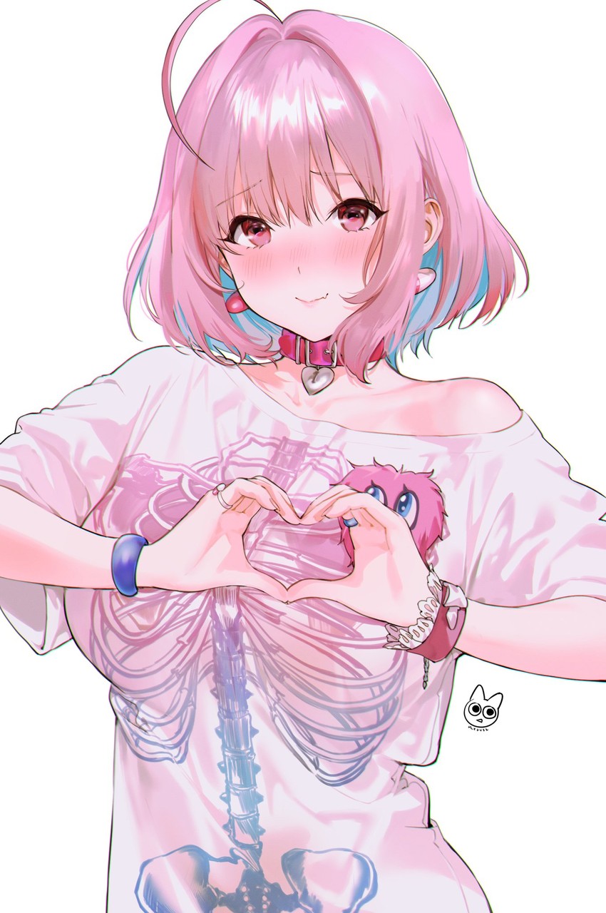 yumemi riamu (idolmaster and 1 more) drawn by mery_(yangmalgage)
