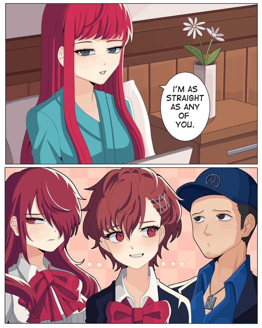 shiomi kotone, kirijou mitsuru, iori junpei, and yoshino chidori (persona and 2 more) drawn by bobamiruku