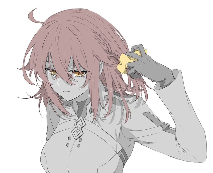 fujimaru ritsuka (fate and 1 more) drawn by shino-o