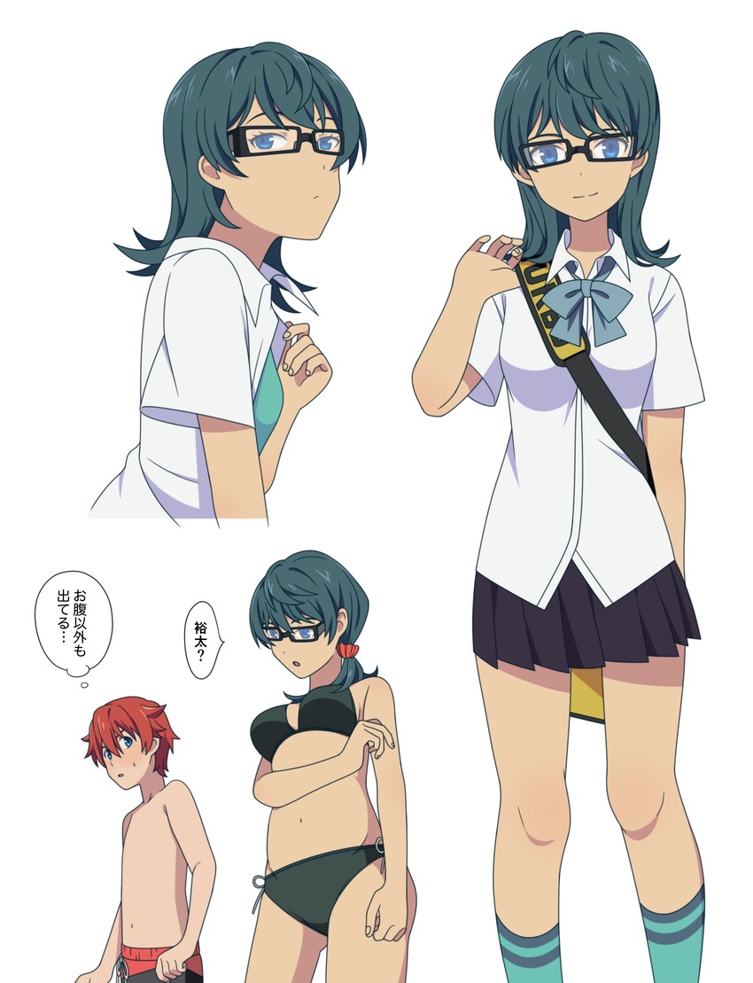 hibiki yuuta and utsumi shou (gridman universe and 1 more) drawn by tadano_yoshida