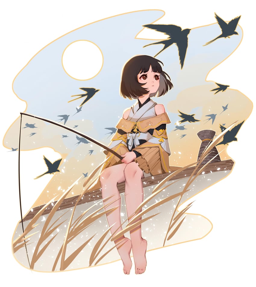 jianxia qingyuan and 1 more drawn by yi_er_san
