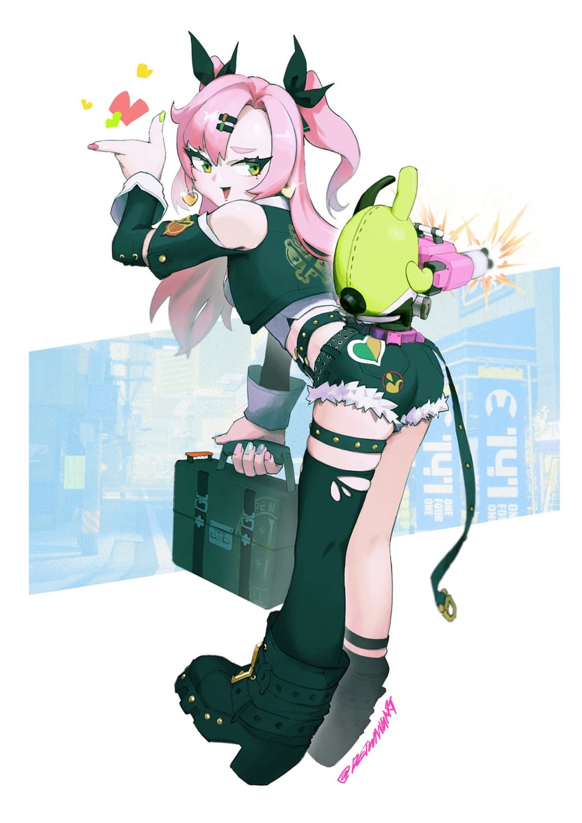 nicole demara and amillion (zenless zone zero) drawn by detwang