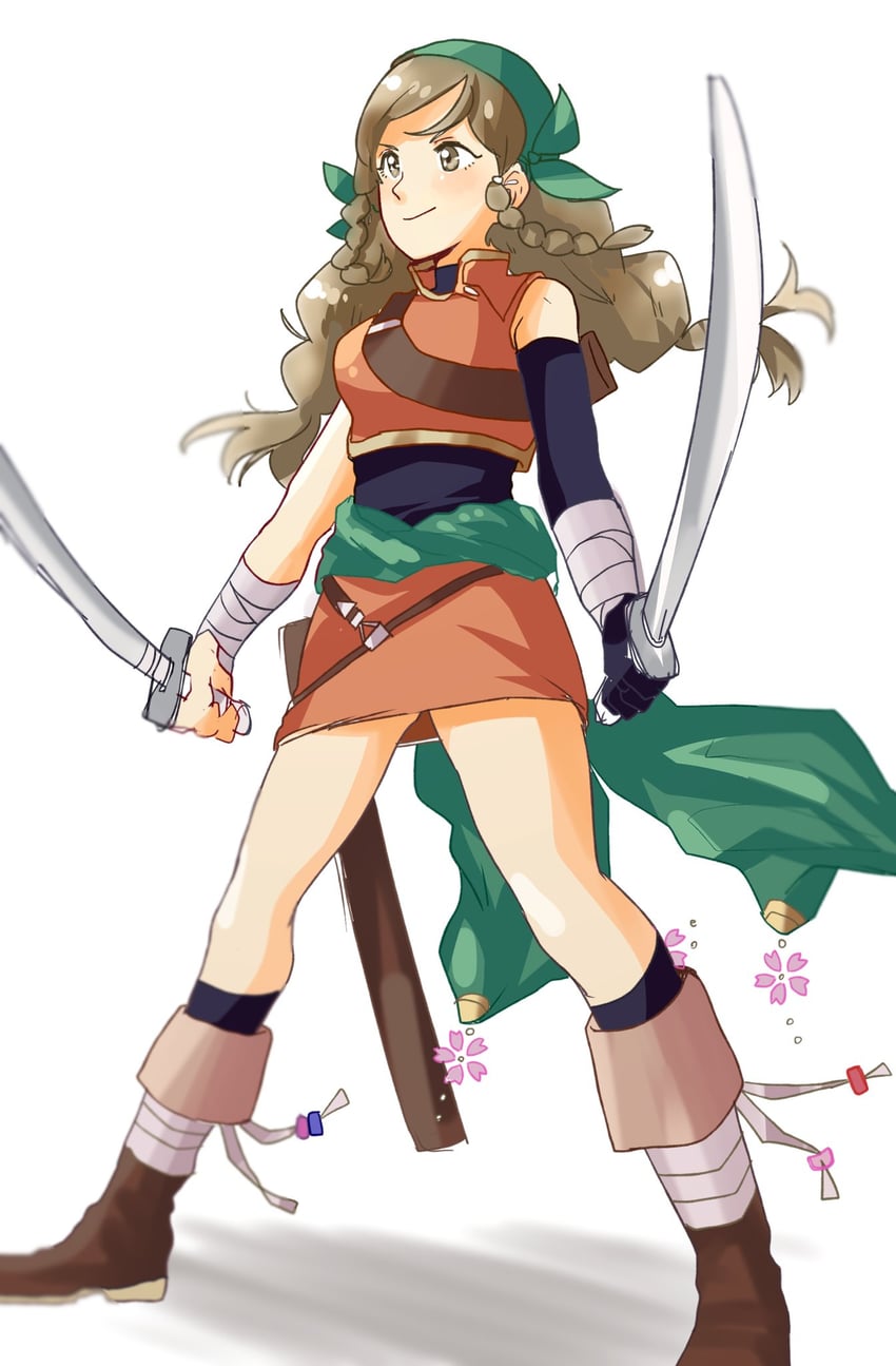 hana and rebecca (fire emblem and 2 more) drawn by misokatsuhaumai