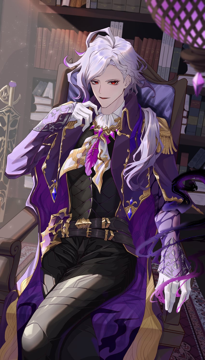 edmond dantes and the count of monte cristo (fate and 1 more) drawn by user_azze4543