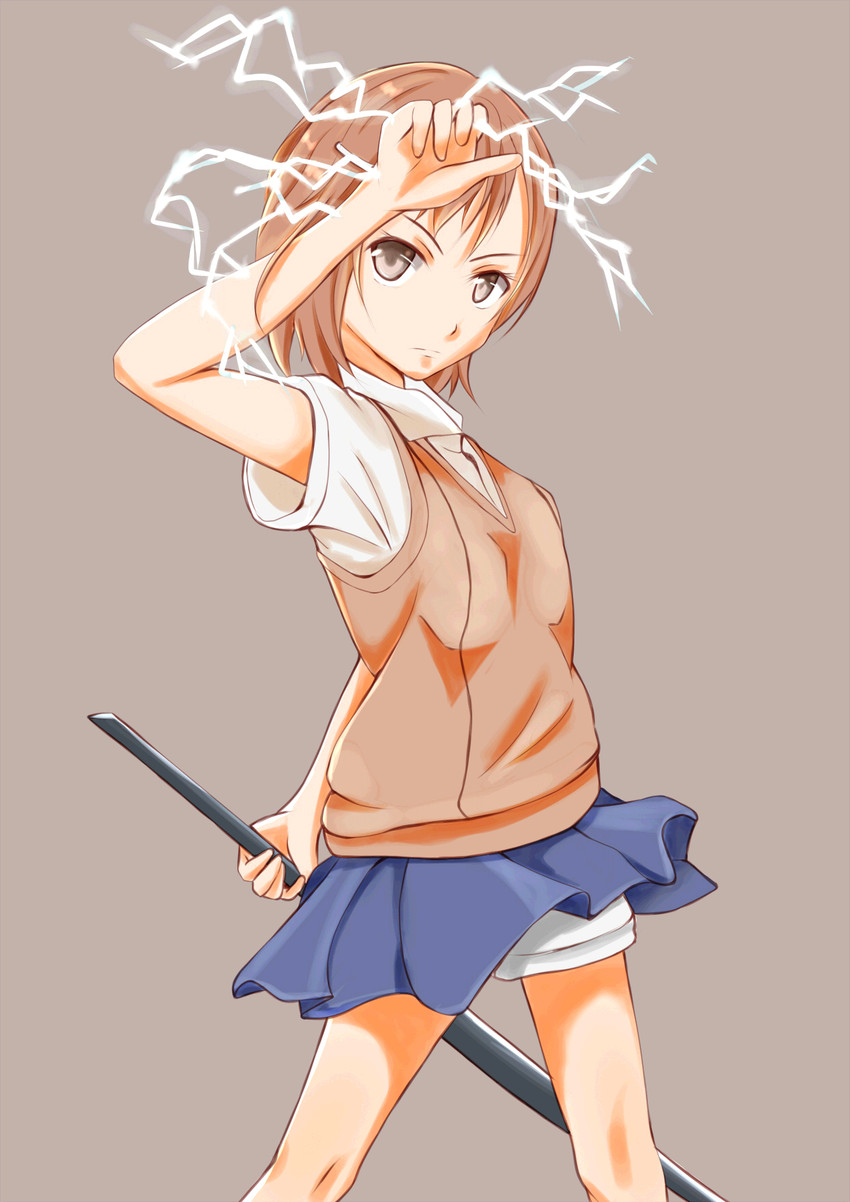 misaka mikoto (toaru majutsu no index and 1 more) drawn by kentokai21