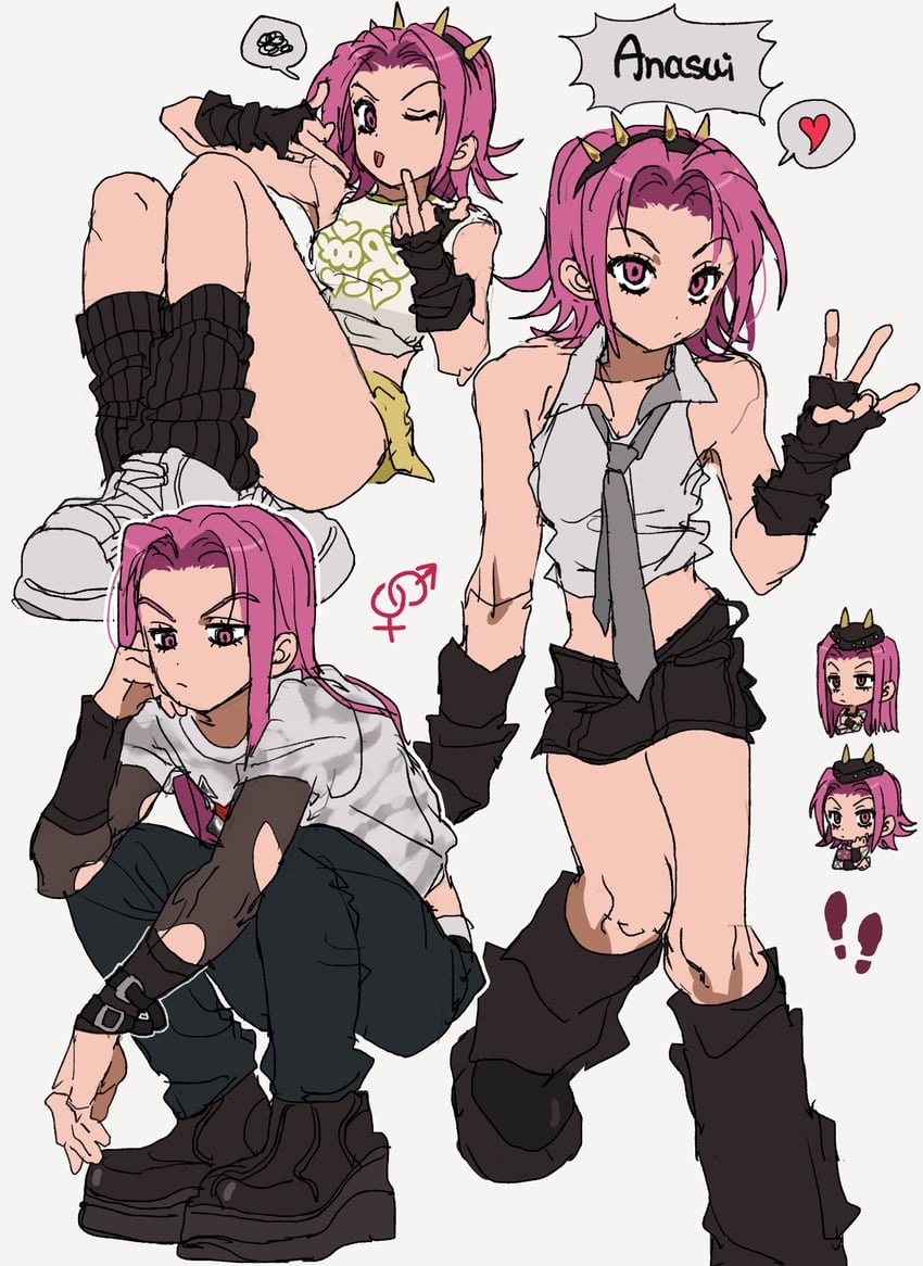 narciso anasui (jojo no kimyou na bouken and 1 more) drawn by fu_r_y