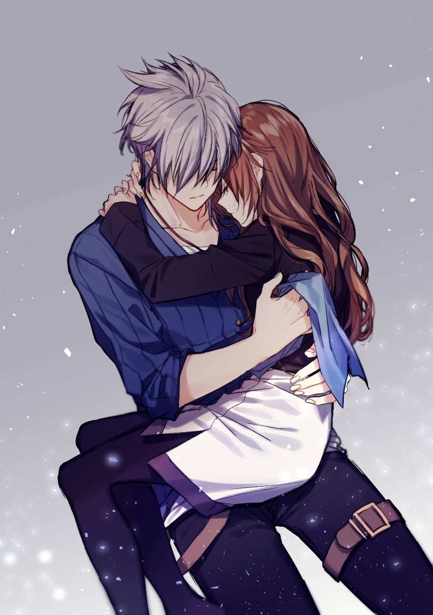 towa herschel and crow armbrust (eiyuu densetsu and 2 more) drawn by soap_(user_kghh4755)