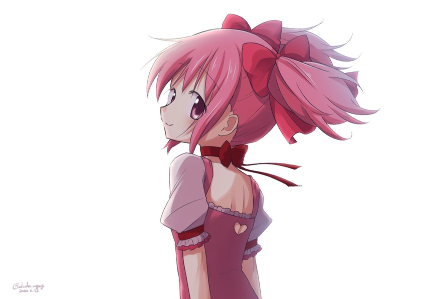 kaname madoka (mahou shoujo madoka magica) drawn by itou_(ankocha-mgmg)