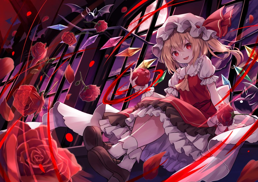 flandre scarlet (touhou) drawn by kure~pu