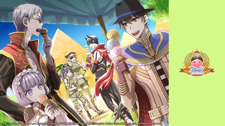priest, alchemist, ranger, genetic, guillotine cross, and 1 more (ragnarok online) drawn by kotori_(pink_elephant)