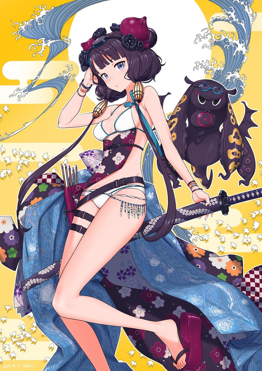 katsushika hokusai and tokitarou (fate and 1 more) drawn by ao_fujimori
