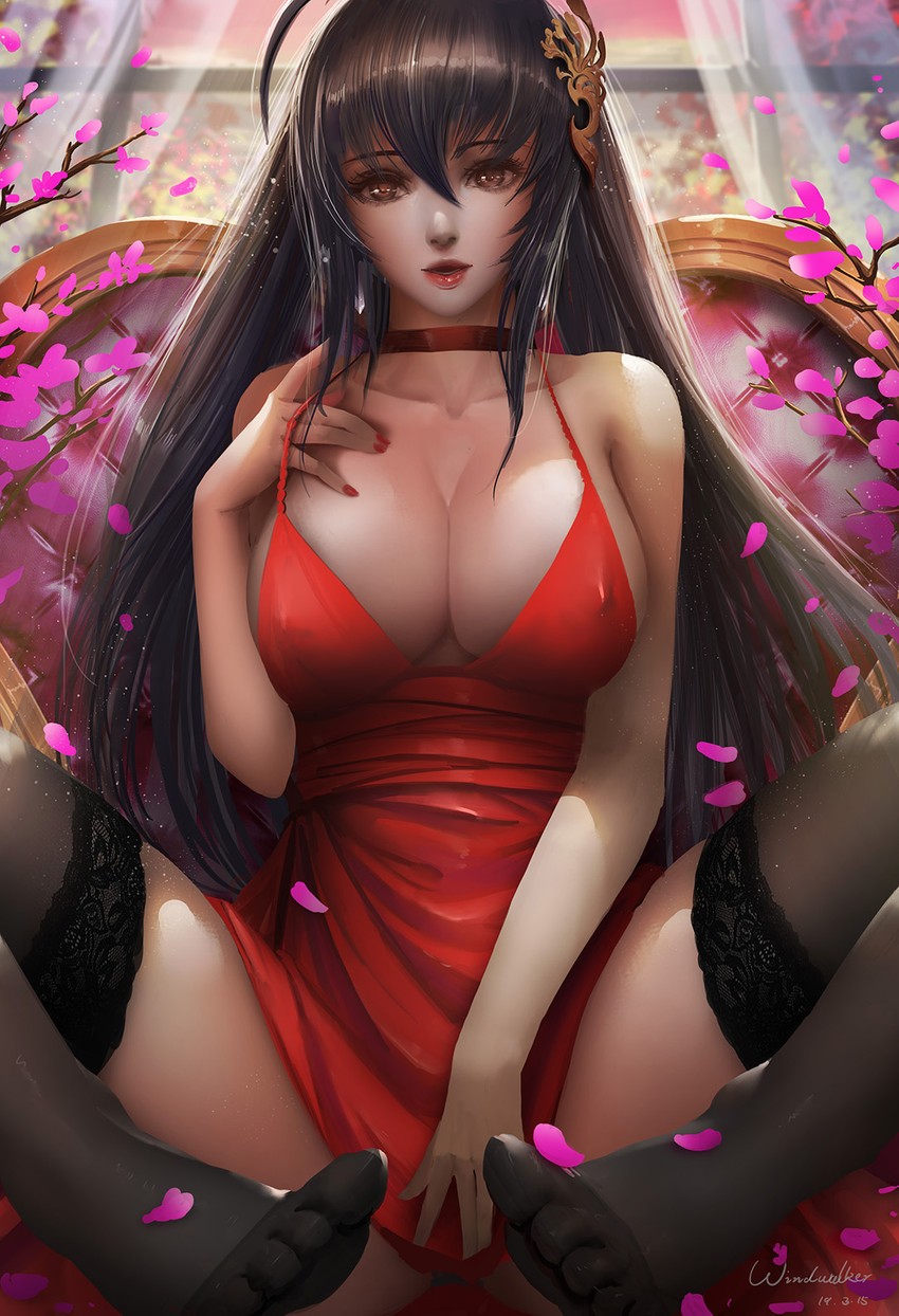 taihou (azur lane) drawn by turewindwalker