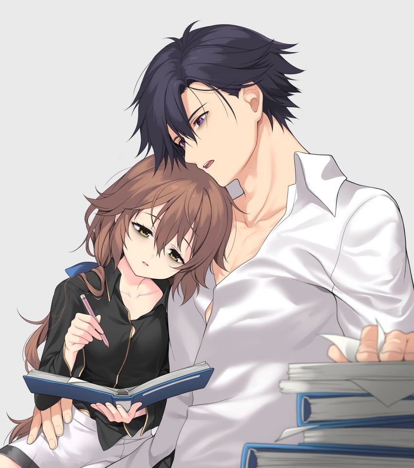 rean schwarzer and towa herschel (eiyuu densetsu and 2 more) drawn by hakuleg