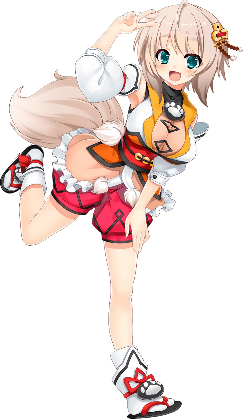 maeda matazaemon wanko toshie (sengoku koihime ~otome kenran sengoku emaki~ and 2 more) drawn by mtu_(orewamuzituda)