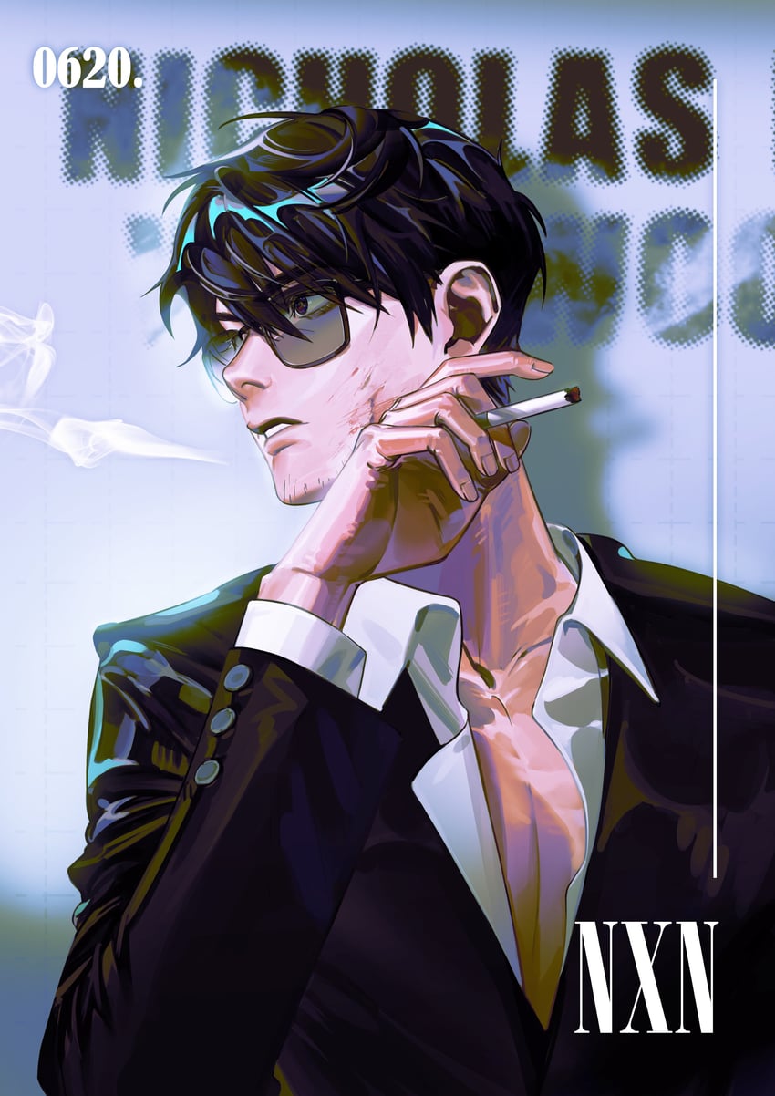 nicholas d. wolfwood (trigun and 1 more) drawn by n2_nxn