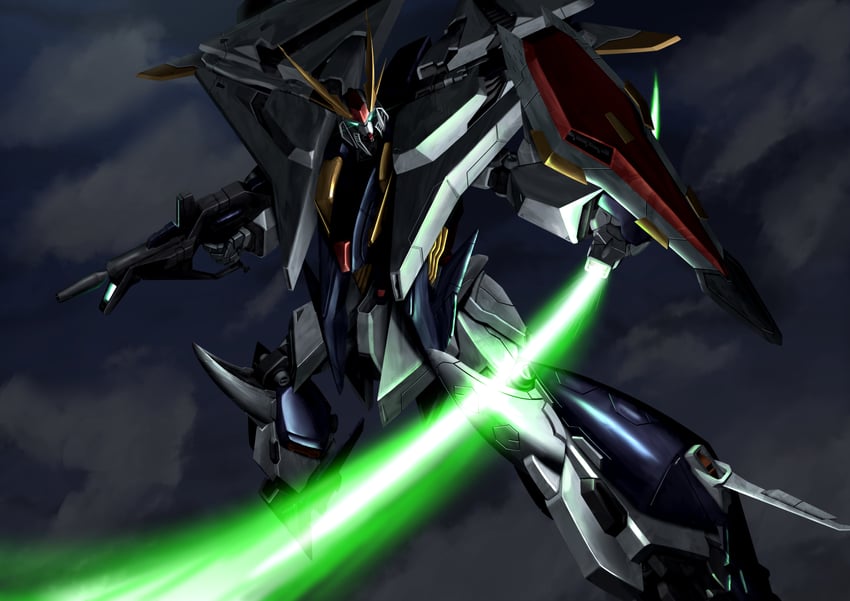 xi gundam (gundam and 1 more) drawn by hayatefseiei