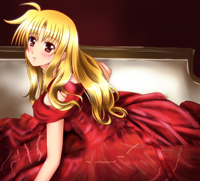 fate testarossa and mizuki nana (lyrical nanoha and 1 more) drawn by diesel-turbo