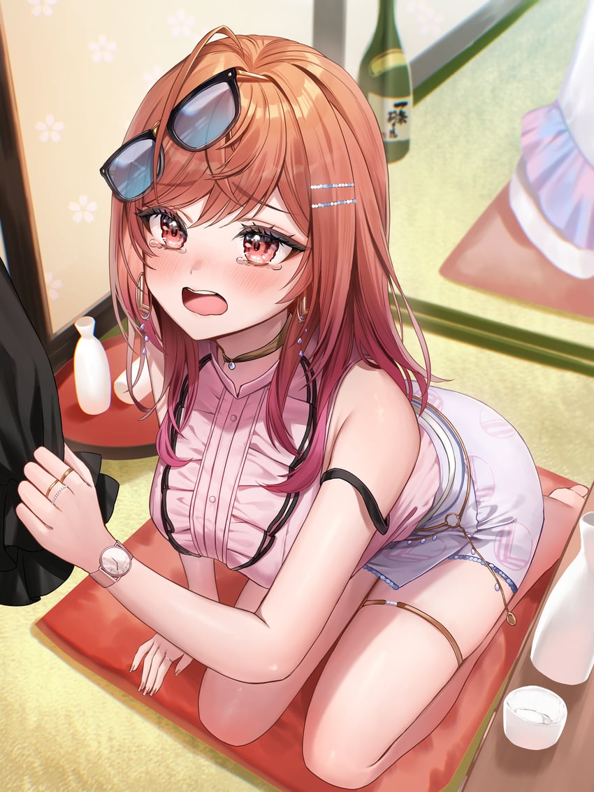 ichijou ririka (hololive and 1 more) drawn by runlan_0329
