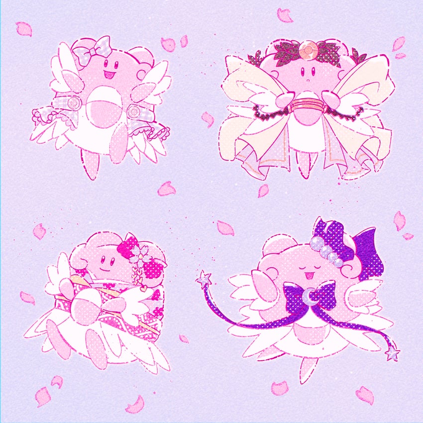 blissey (pokemon and 1 more) drawn by fukkatsu_no_maya