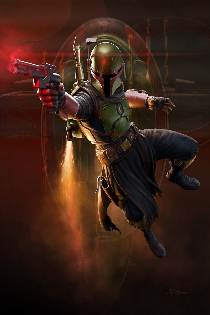 boba fett (star wars and 1 more) drawn by ben_judd