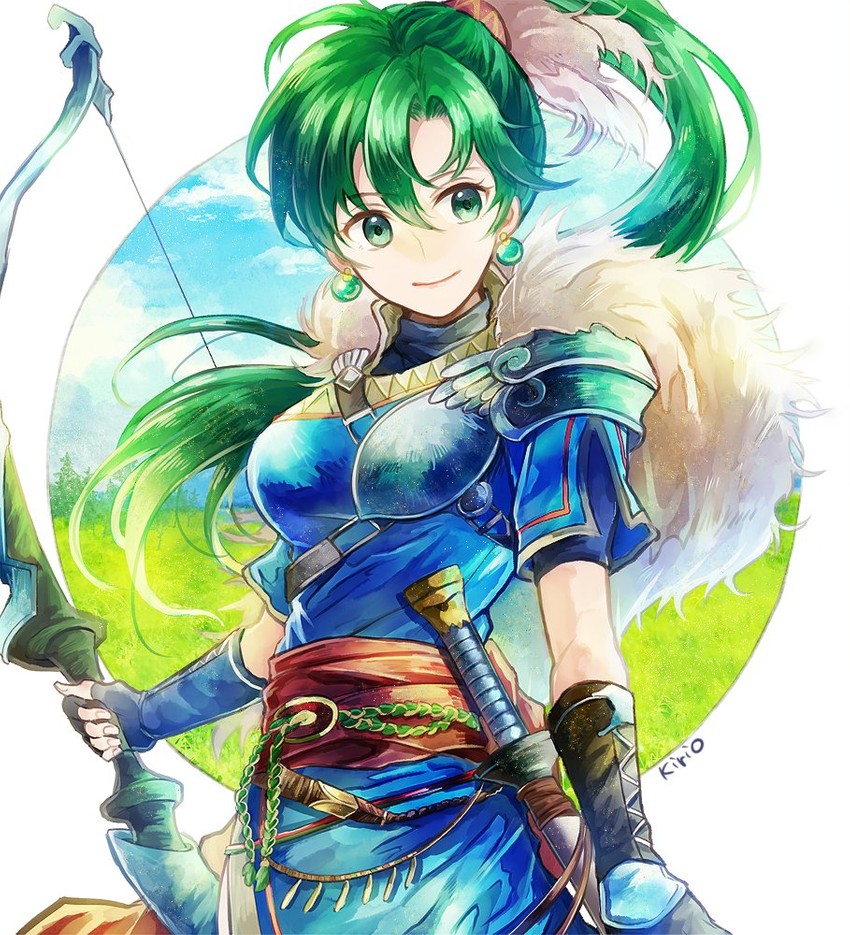 lyn (fire emblem and 2 more) drawn by kro