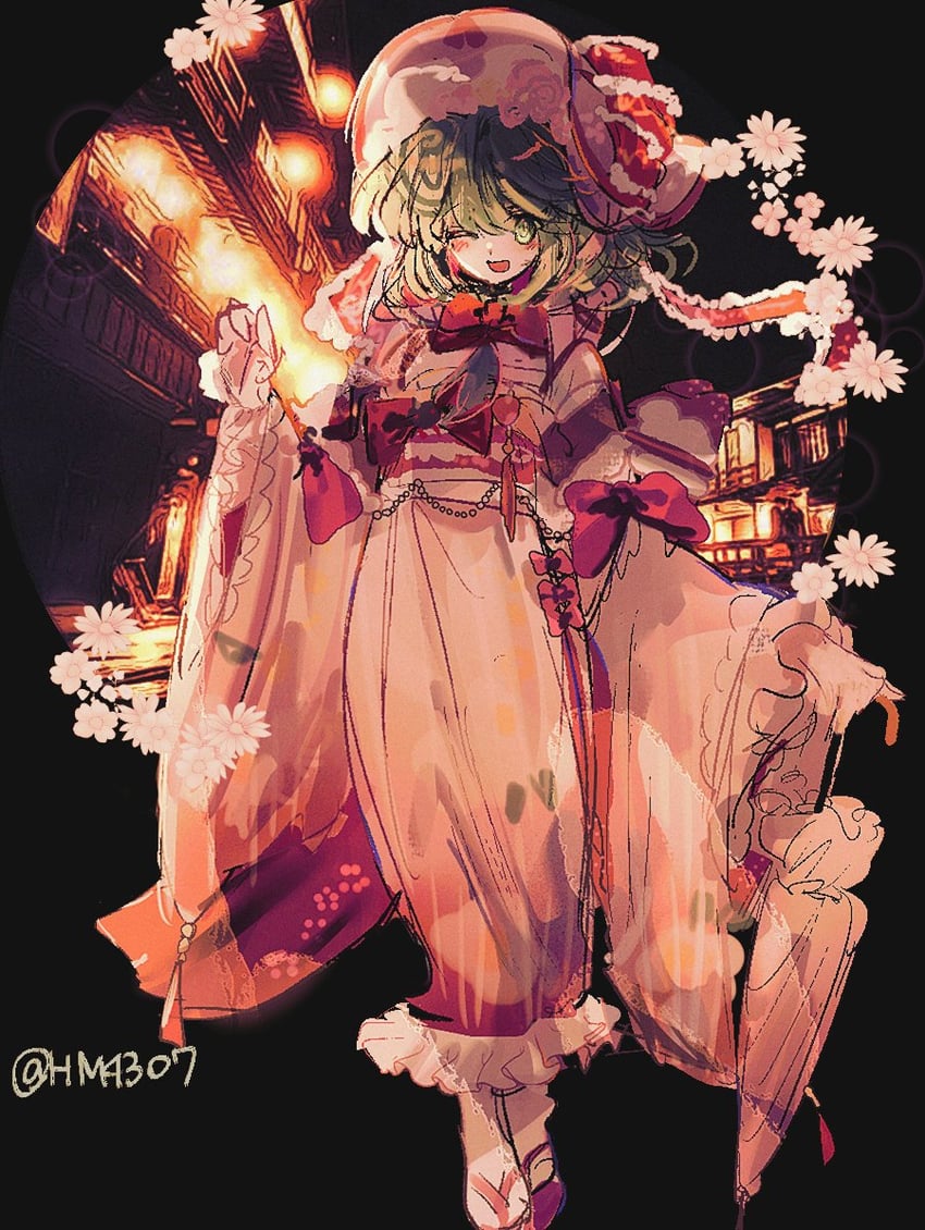 kagiyama hina (touhou and 1 more) drawn by hm4307