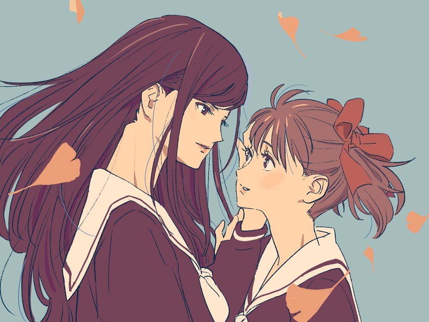 fukuzawa yumi and ogasawara sachiko (maria-sama ga miteru) drawn by 55bata6rou
