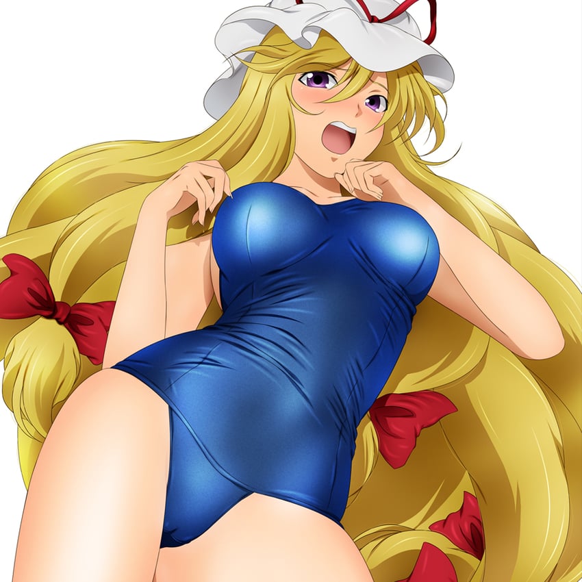 yakumo yukari (touhou) drawn by yadokari_genpachirou
