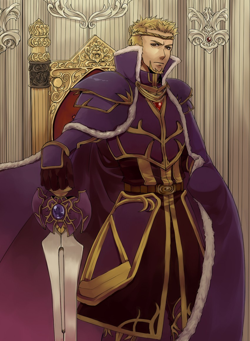 zephiel (fire emblem and 1 more) drawn by arumu