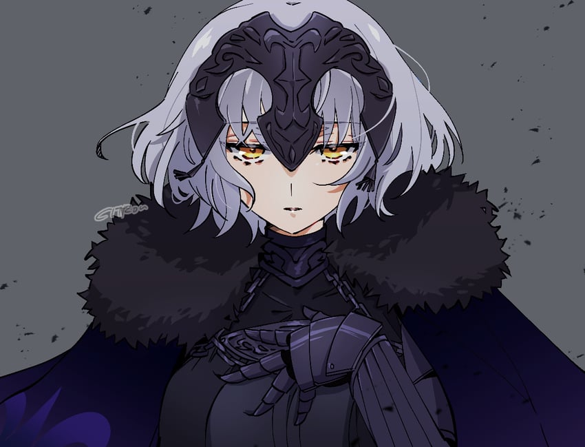 jeanne d'arc alter (fate and 1 more) drawn by citron80citron