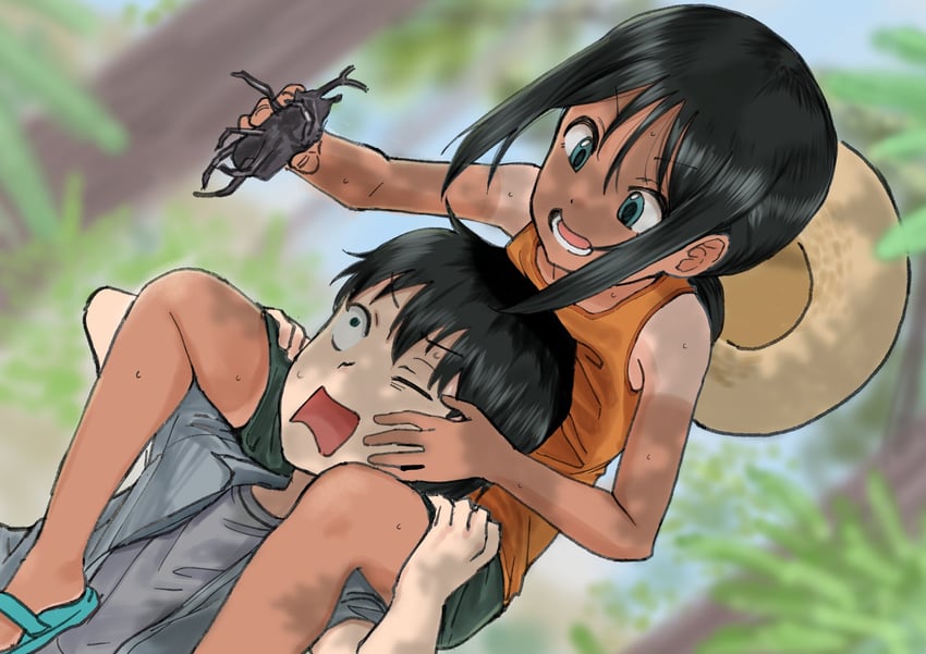 sou and nozomu (itoko no ko) drawn by inu_chikushou