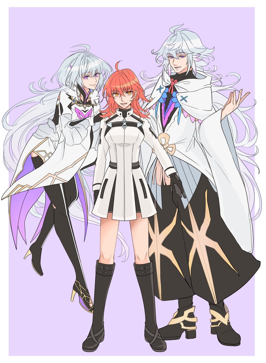 fujimaru ritsuka and merlin (fate and 1 more) drawn by irino_hikaru