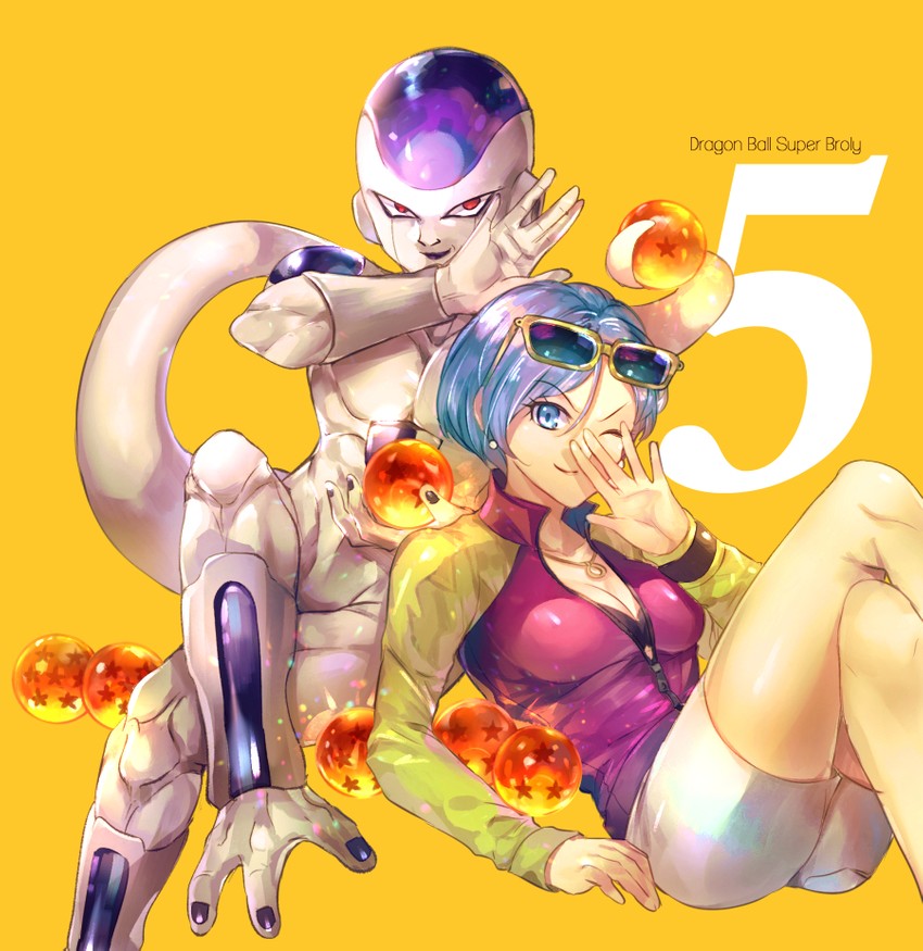 bulma, frieza, and final form frieza (dragon ball and 2 more) drawn by sagta_panggang