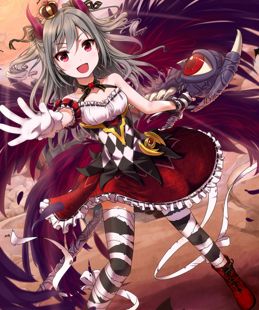 kanzaki ranko (idolmaster and 1 more) drawn by komore