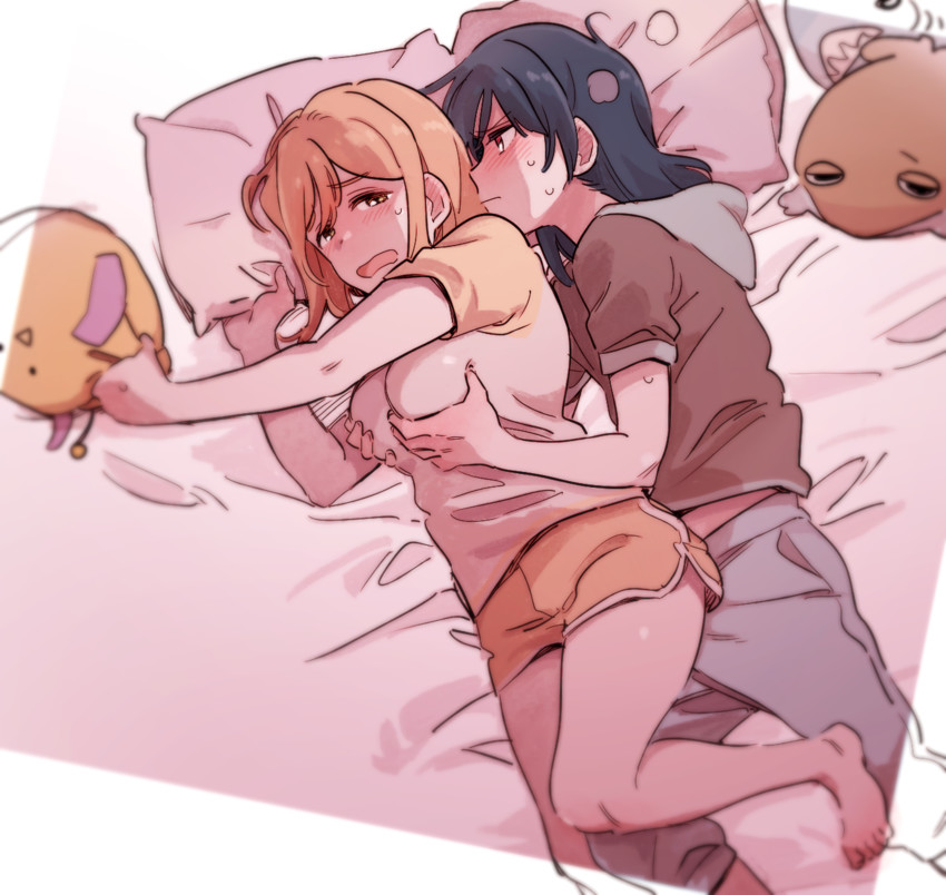 tsushima yoshiko, kunikida hanamaru, and gema (love live! and 2 more) drawn by pito_(sh02327)