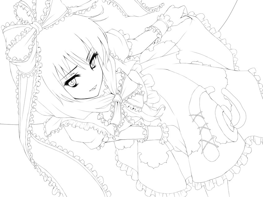 kagiyama hina (touhou) drawn by mikage_kirino
