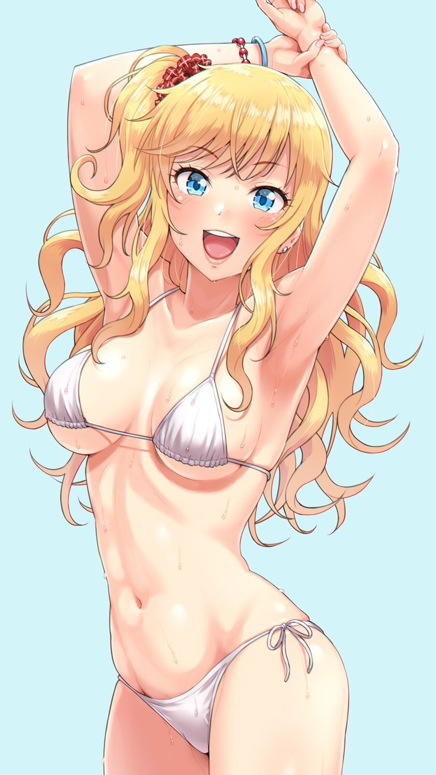 ohtsuki yui (idolmaster and 1 more) drawn by nigou