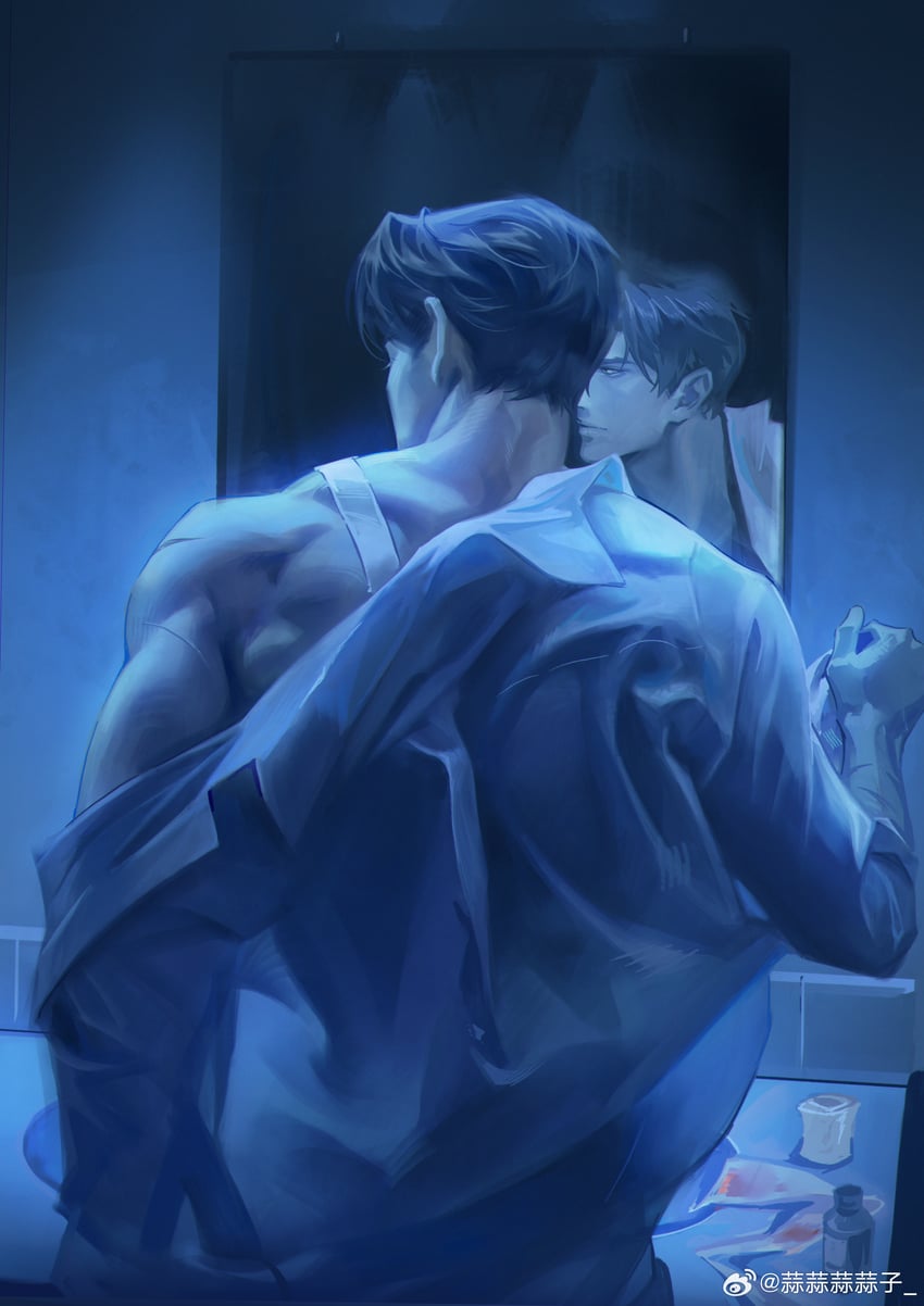 zayne (love and deepspace) drawn by suan_suan_suan_suan_zi