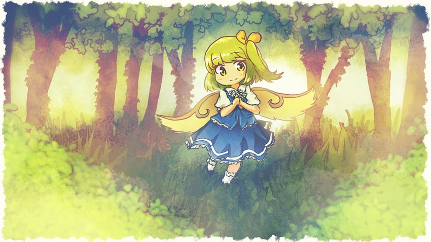 daiyousei (touhou) drawn by yoirone