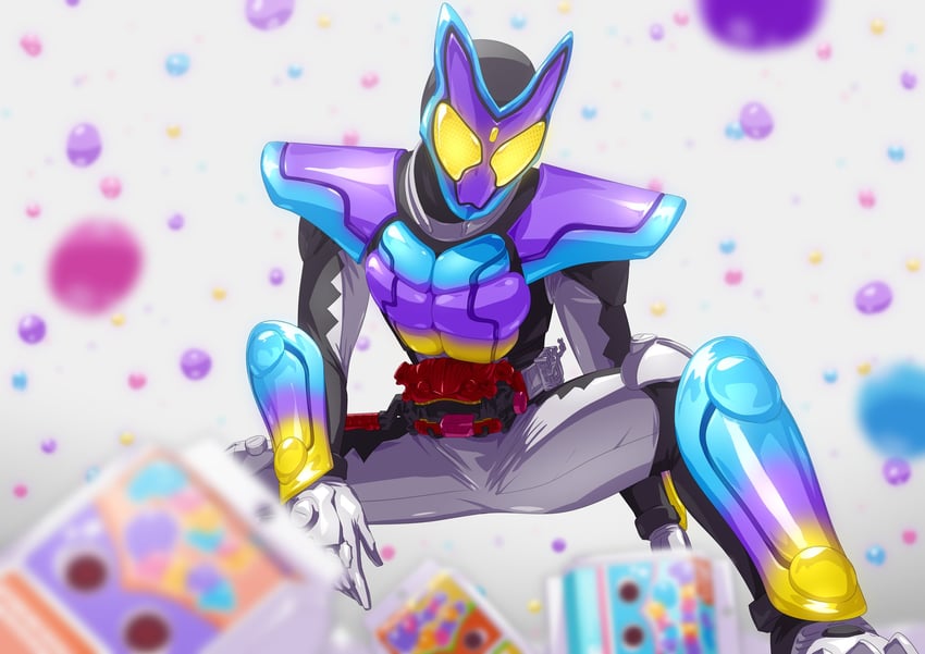 kamen rider gavv and gochizo (kamen rider and 1 more) drawn by otokamu