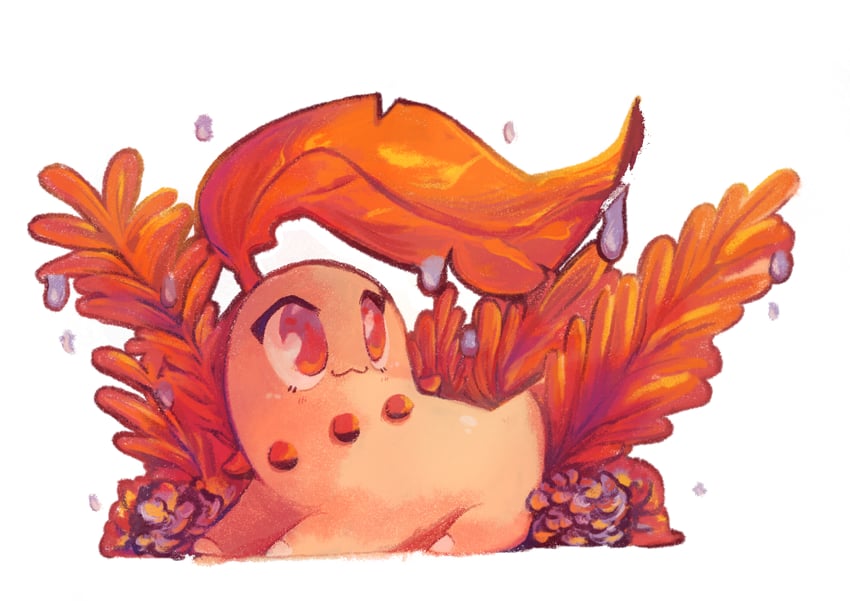 chikorita (pokemon) drawn by plumepox
