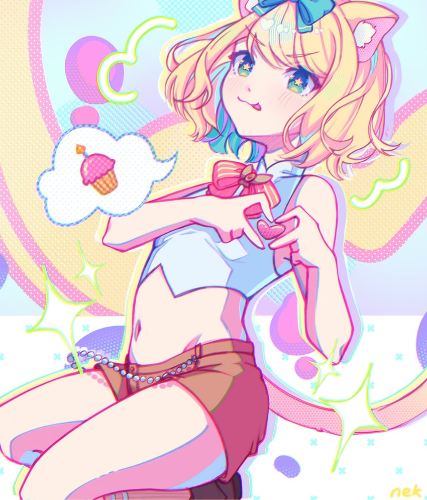 millie parfait (nijisanji and 1 more) drawn by mu_ank