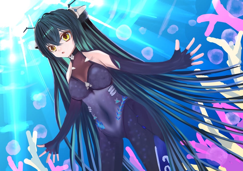 little mermaid (goddess of victory: nikke) drawn by kieri8