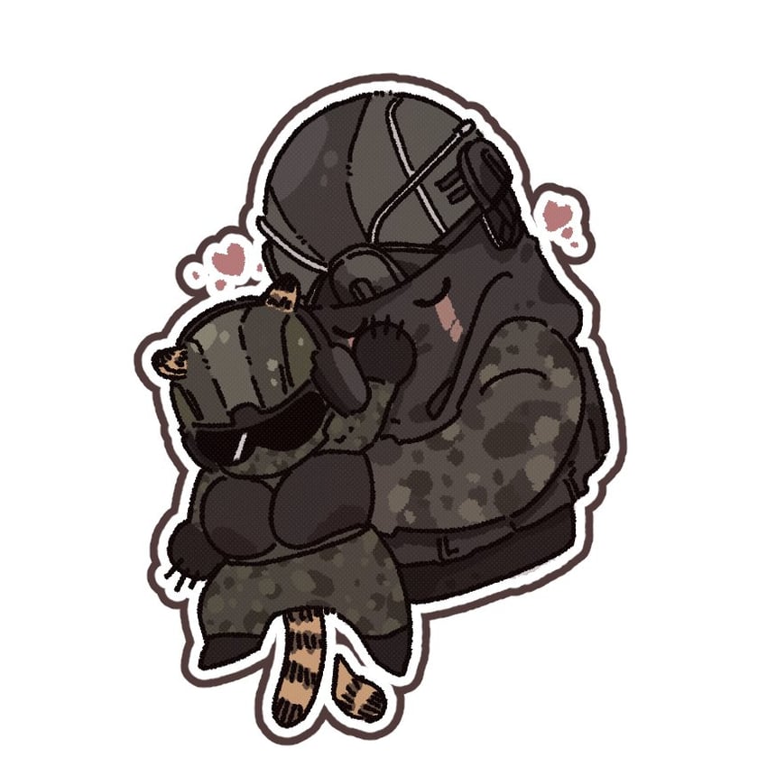 konig and horangi (call of duty and 1 more) drawn by kk_rroro