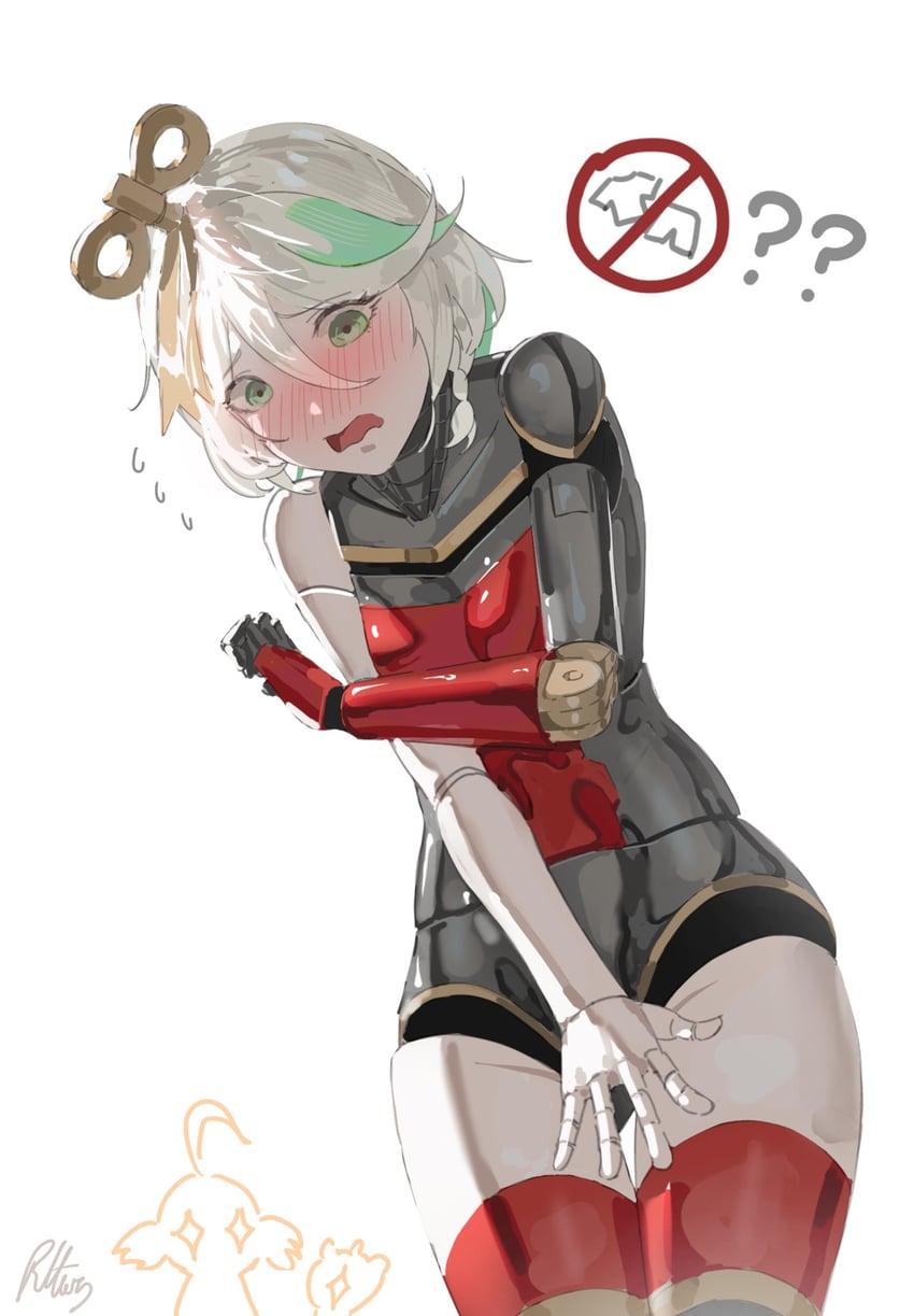 gigi murin and cecilia immergreen (hololive and 1 more) drawn by radical_highway