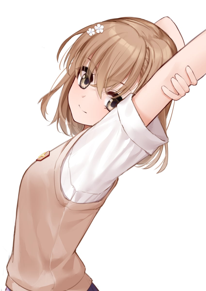 misaka mikoto (toaru majutsu no index and 1 more) drawn by wlswlp