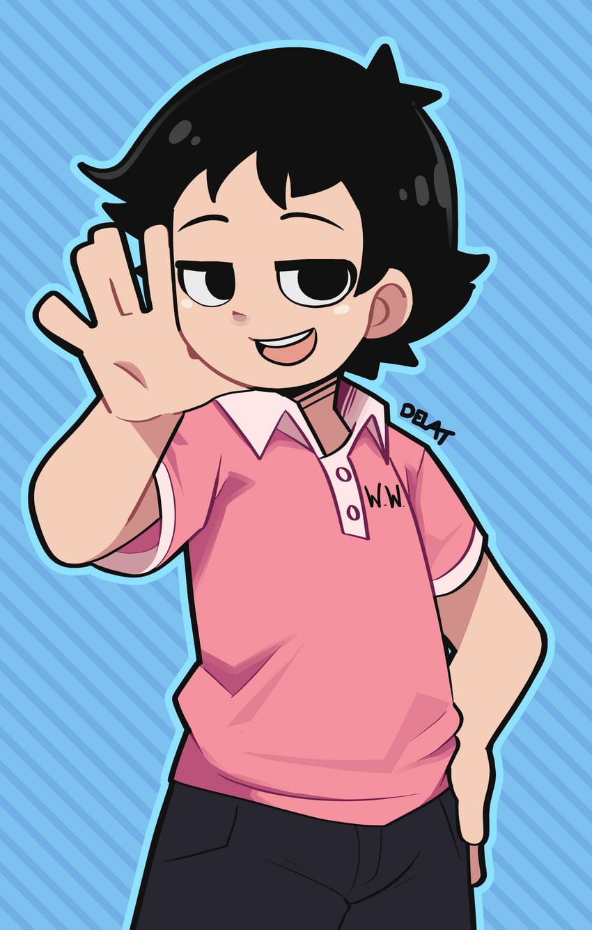 wallace wells (scott pilgrim and 1 more) drawn by delatoid
