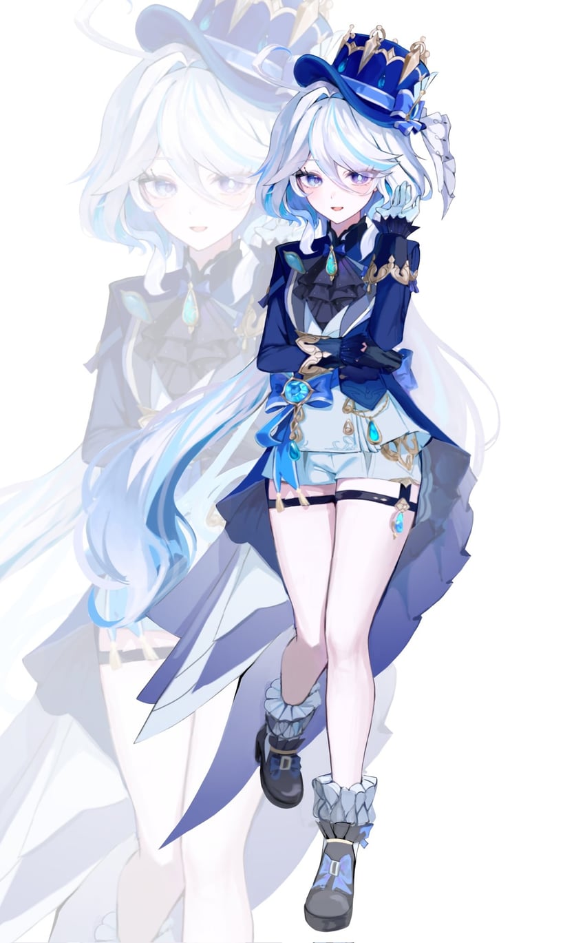 furina (genshin impact) drawn by s_im7u