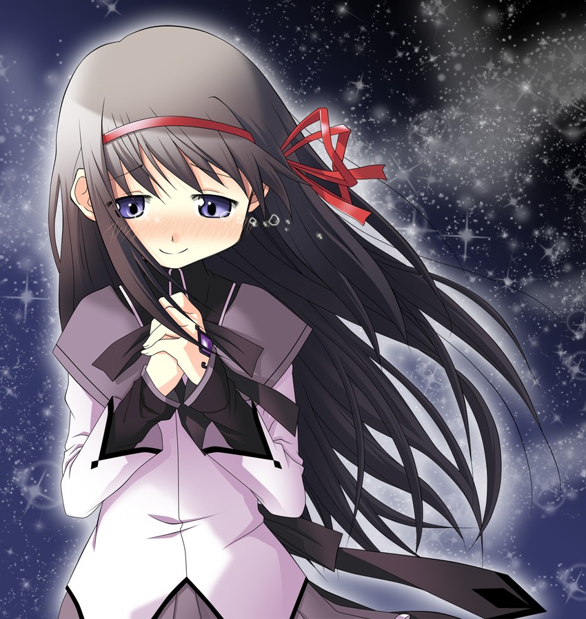 akemi homura (mahou shoujo madoka magica) drawn by aozora_(syun8823)