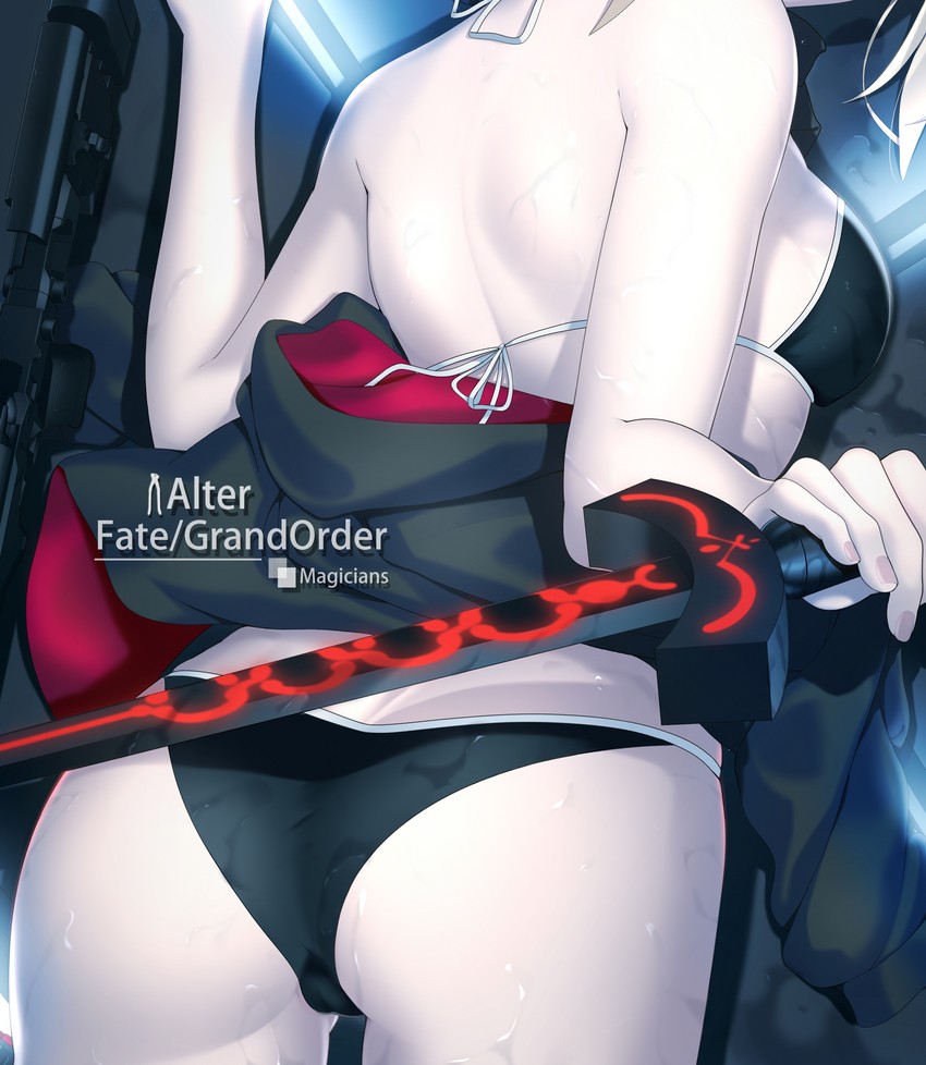 artoria pendragon and saber alter (fate and 1 more) drawn by magicians_(zhkahogigzkh)